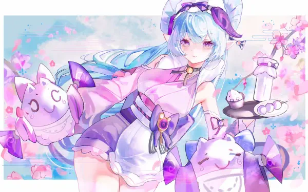 Genshin Impact video game girl Yumemizuki Mizuki (Genshin Impact) HD Desktop Wallpaper | Background Image