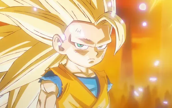 Anime Dragon Ball DAIMA Goku Super Saiyan 3 HD Desktop Wallpaper | Background Image