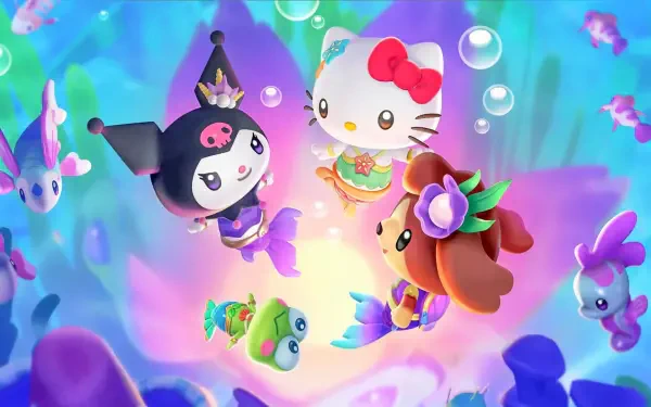 Hello Kitty Island Adventure Hello Kitty HD Desktop Wallpaper | Background Image