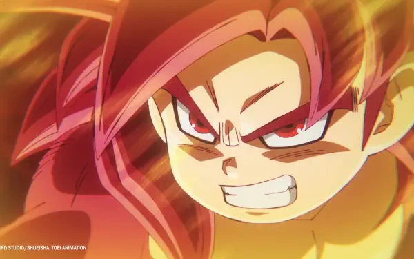 Anime Dragon Ball DAIMA Goku Super Saiyan 4 HD Desktop Wallpaper | Background Image