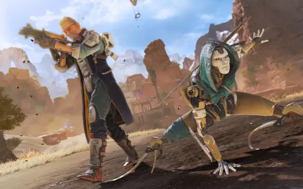 video game Ballistic (Apex Legends) Ash (Apex Legends) Apex Legends HD Desktop Wallpaper | Background Image