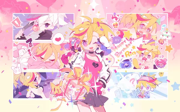 Muse Dash Rin (Muse Dash) Marija (Muse Dash) Buro (Muse Dash) HD Desktop Wallpaper | Background Image