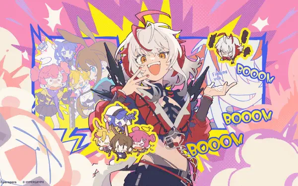 Muse Dash Rin (Muse Dash) Marija (Muse Dash) Buro (Muse Dash) Arknights HD Desktop Wallpaper | Background Image