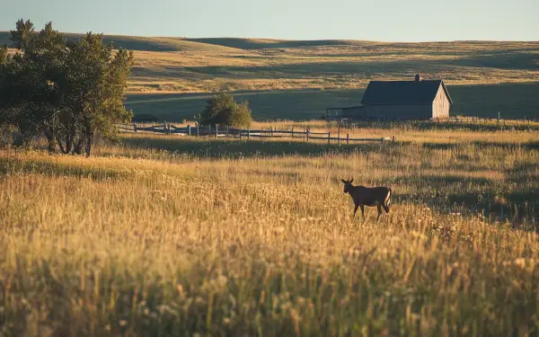 North America barn landscape HD Desktop Wallpaper | Background Image