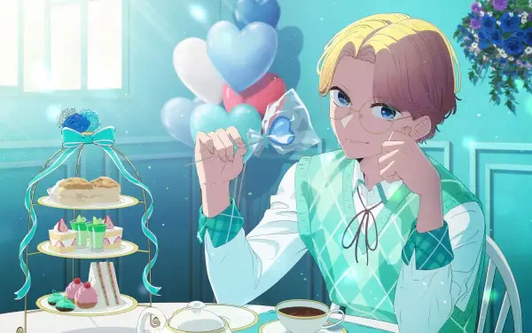 Anime Oshi no Ko Aquamarine Hoshino HD Desktop Wallpaper | Background Image