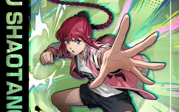 Anime Sakamoto Days Lu Xiaotang HD Desktop Wallpaper | Background Image