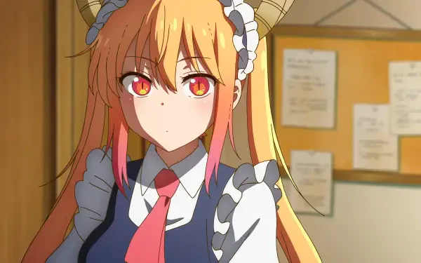 Anime Miss Kobayashi's Dragon Maid Tohru (Miss Kobayashi's Dragon Maid) HD Desktop Wallpaper | Background Image