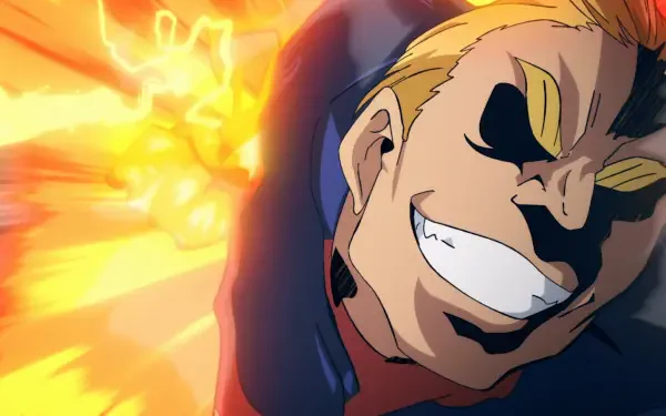 Anime My Hero Academia: Vigilantes My Hero Academia All Might HD Desktop Wallpaper | Background Image
