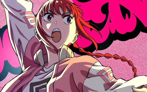 Anime Sakamoto Days Lu Xiaotang HD Desktop Wallpaper | Background Image