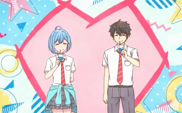 Anime Can a Boy-Girl Friendship Survive? Himari Inuzuka Yuu Natsume HD Desktop Wallpaper | Background Image