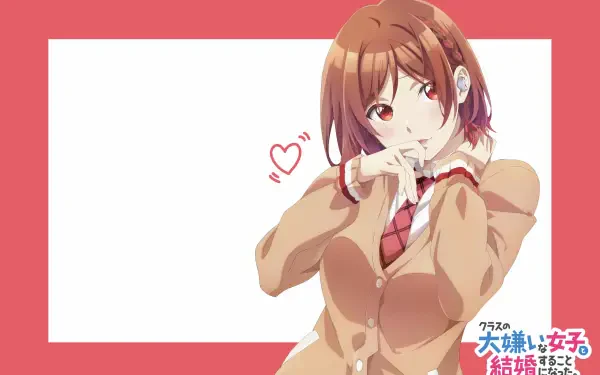 Anime I'm Getting Married to a Girl I Hate in My Class Akane Sakuramori HD Desktop Wallpaper | Background Image
