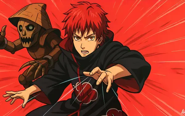 Anime Naruto Akatsuki (Naruto) Sasori (Naruto) HD Desktop Wallpaper | Background Image