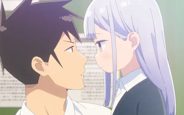 Anime Aharen-san Is Indecipherable Raidou Matsuboshi Reina Aharen HD Desktop Wallpaper | Background Image