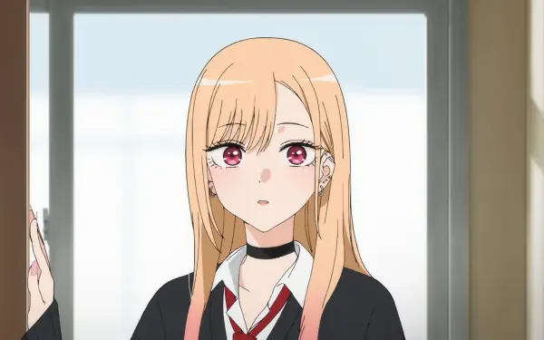 Anime My Dress-Up Darling Marin Kitagawa HD Desktop Wallpaper | Background Image