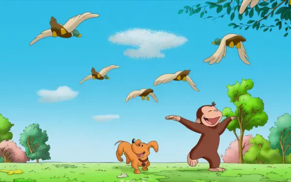 TV Show Curious George HD Desktop Wallpaper | Background Image