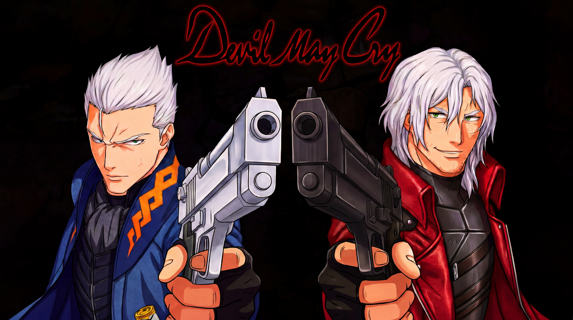 Devil May Cry Season 2 Netflix TV Series - Dante / Virgil 5k Wallpaper by LordRango