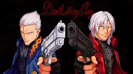  Devil May Cry Season 2 Netflix TV Series - Dante / Virgil 5k Wallpaper