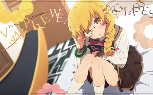 Oshino Shinobu - Vampire Wearing Glasses by Ogipote