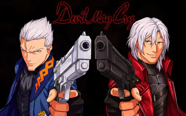  Devil May Cry Season 2 Netflix TV Series - Dante / Virgil 5k Wallpaper