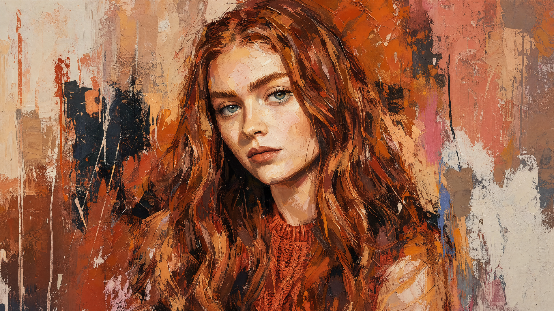 Autumn Flame — 4K Ultra HD Portrait Wallpaper by QuantumCurator
