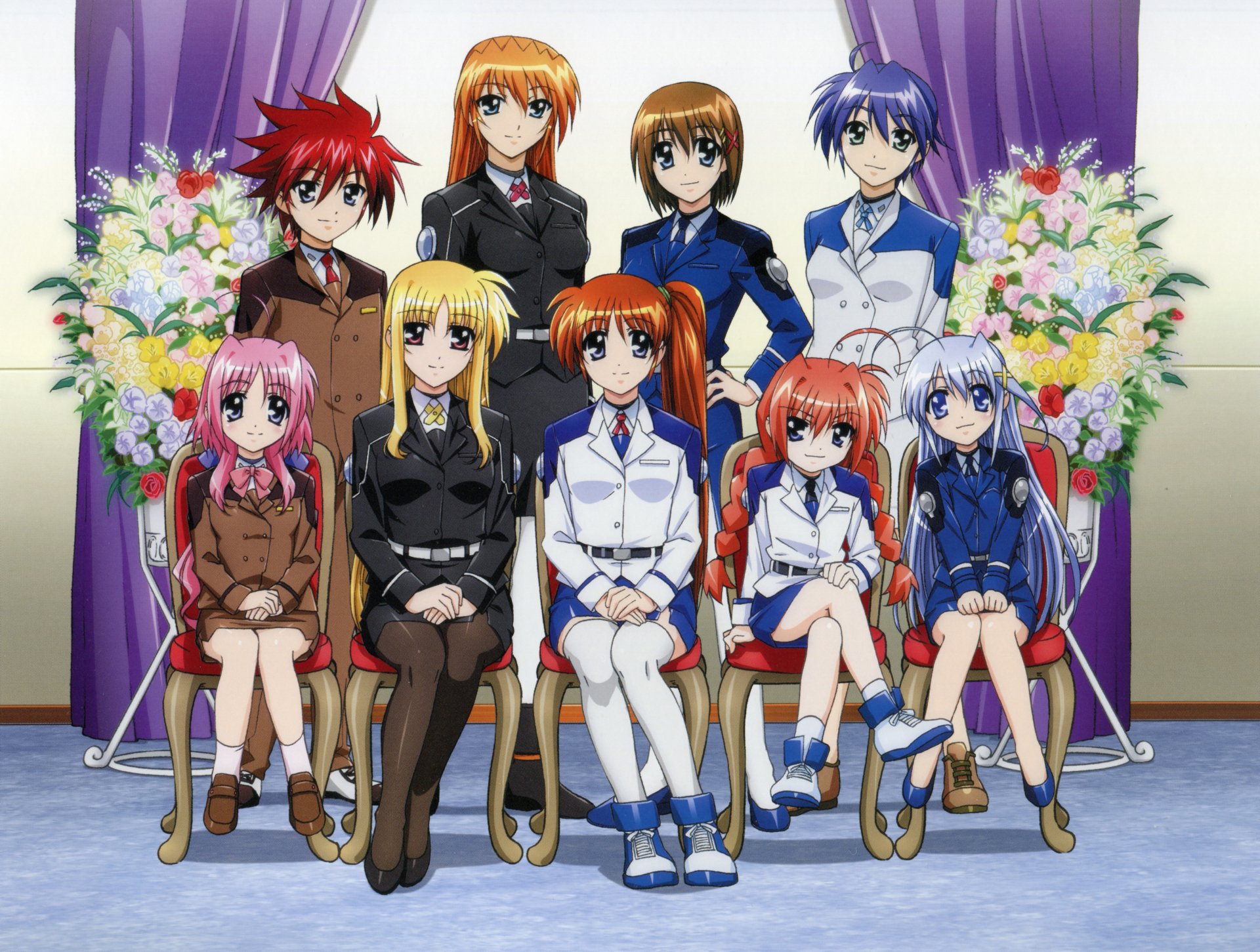 Download Anime Magical Girl Lyrical Nanoha 4k Ultra HD Wallpaper