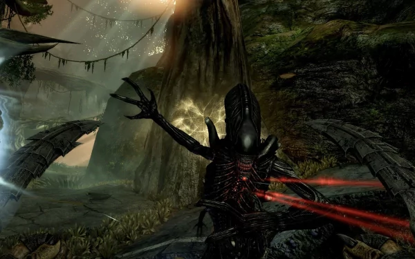 alien video game Alien vs. Predator HD Desktop Wallpaper | Background Image