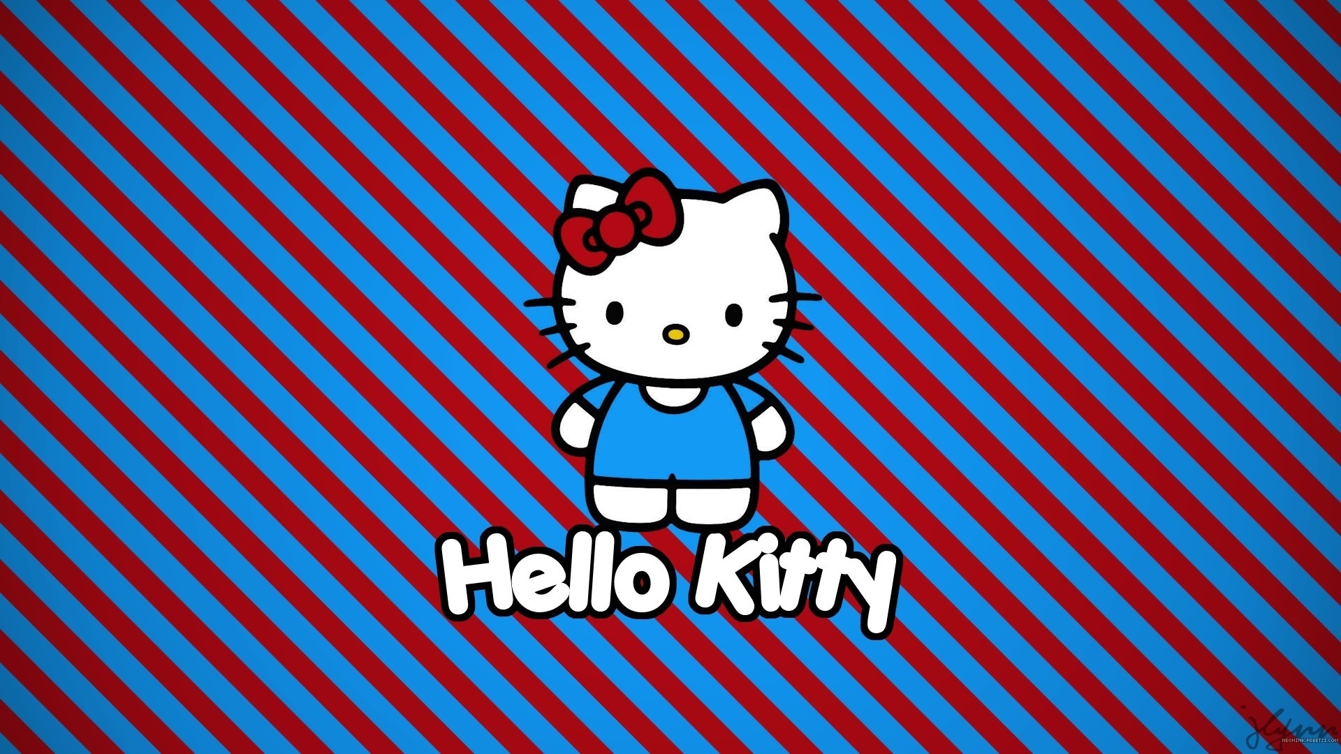 Yêu thích anime và Hello Kitty? Xem ngay bức tranh Hello Kitty với phong cách anime cực đáng yêu!