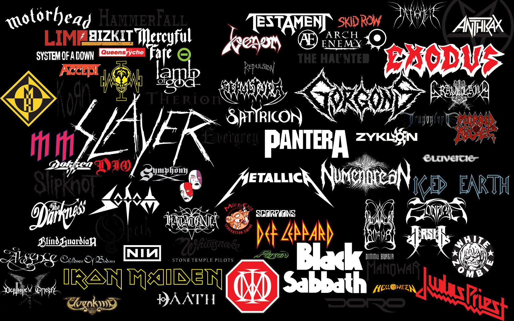 black metal bands background