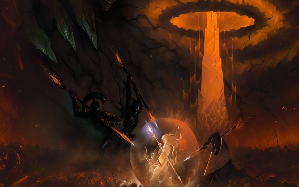 Fantasy Battle Sorcerer Magician Mage Magic Magical War Explosion HD Wallpaper | Background Image