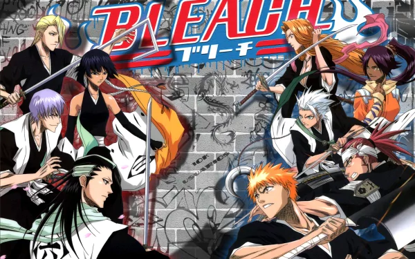 Izuru Kira Byakuya Kuchiki Gin Ichimaru Soifon (Bleach) Rangiku Matsumoto Yoruichi Shihôin Tōshirō Hitsugaya Renji Abarai Ichigo Kurosaki Anime Bleach HD Desktop Wallpaper | Background Image