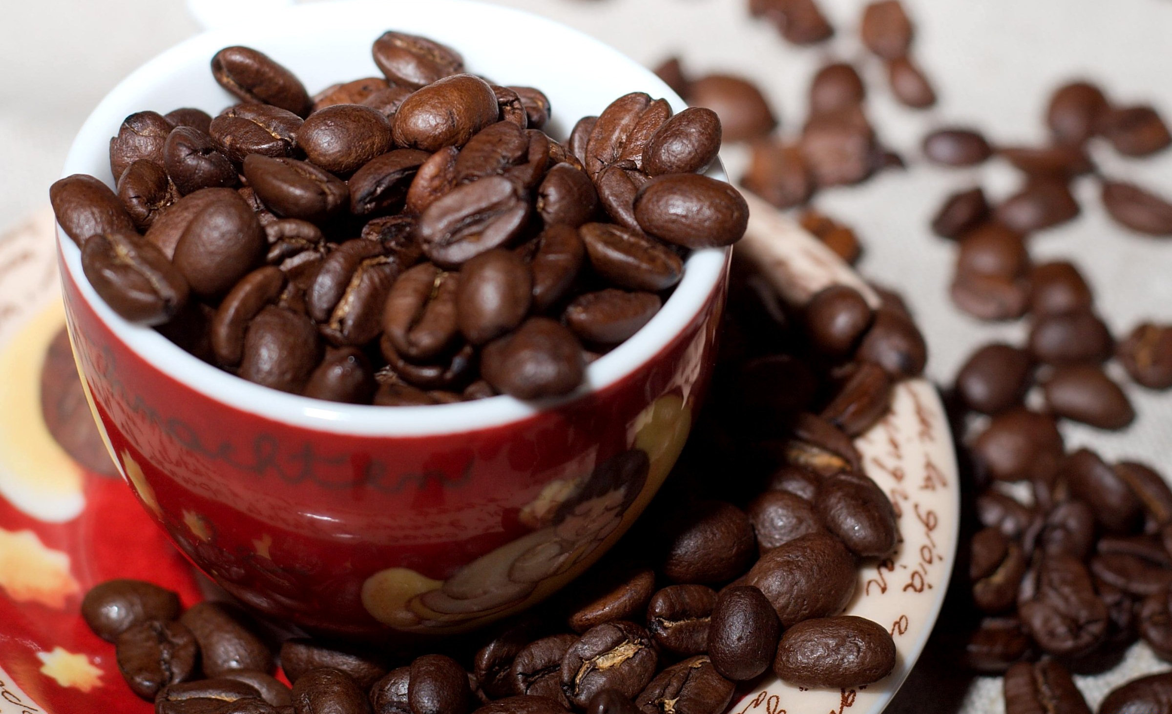 coffee beans HD Wallpaper | Background Image | 2400x1464 | ID:293280