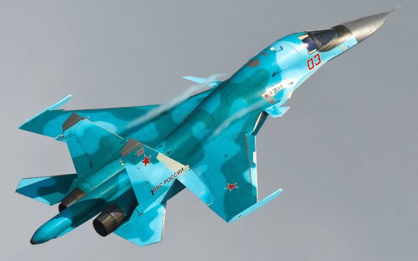 Russia Airforce Sukhoi Su 34 Schematic Hd Wallpaper Background