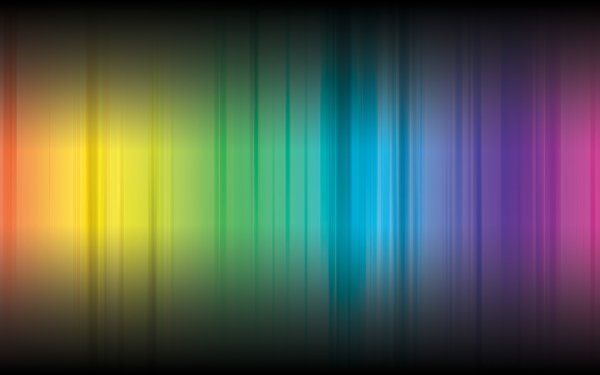 Abstract Colors Rainbow Stripes Colorful HD Wallpaper | Background Image