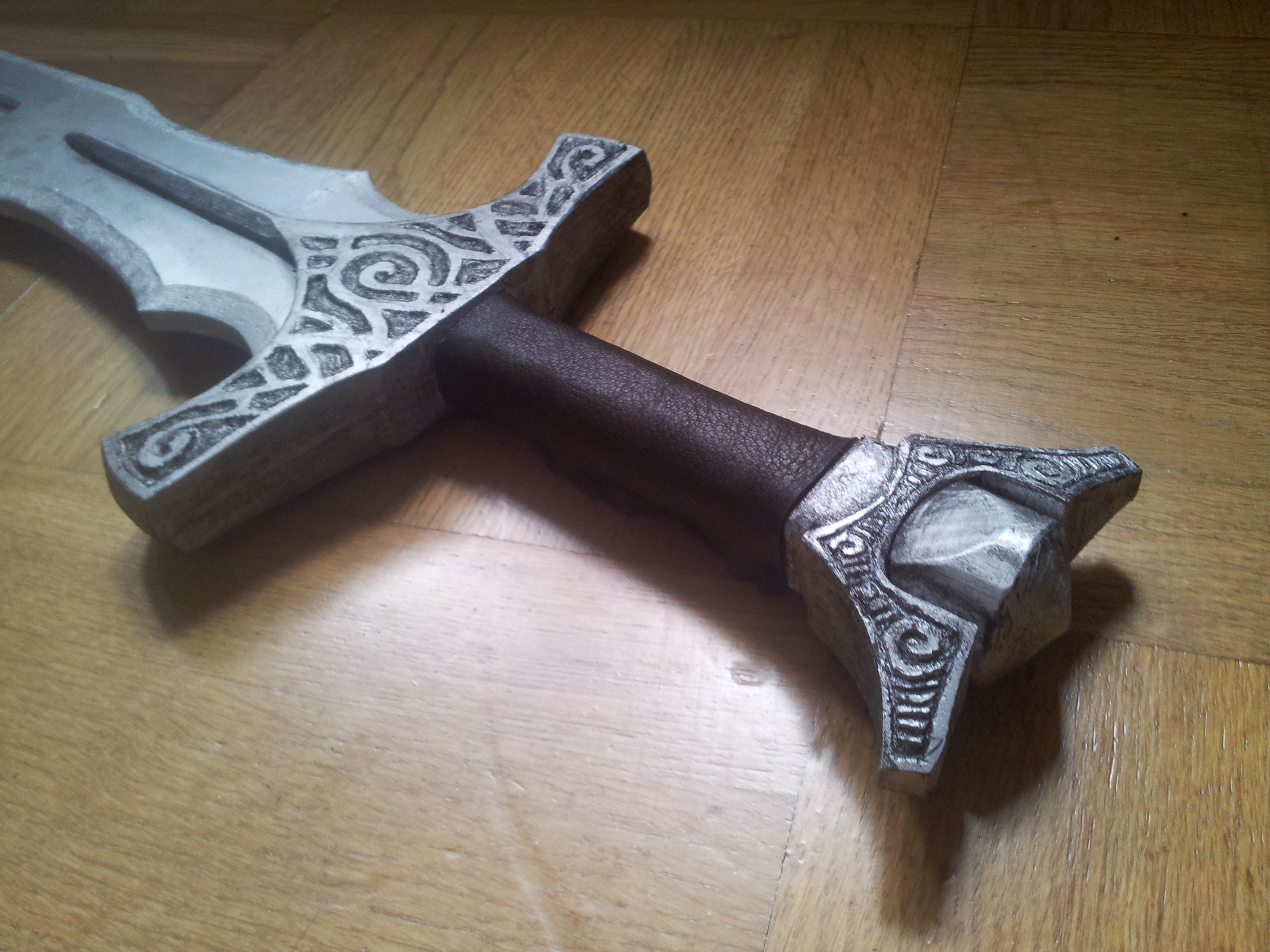 Skyrim Steel Sword - Done by Kikunai