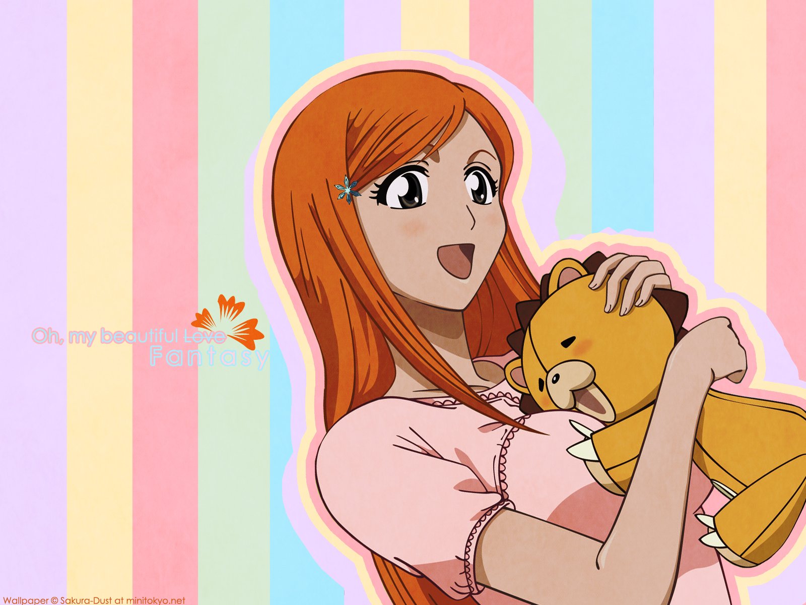 Download Kon (Bleach) Orihime Inoue Anime Bleach Wallpaper