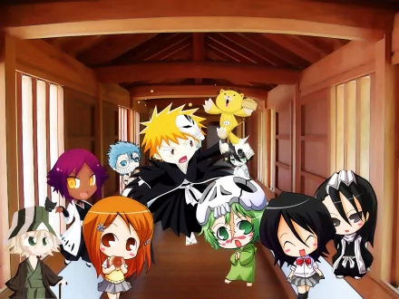Kisuke Urahara Yoruichi Shihôin Grimmjow Jaegerjaquez Orihime Inoue Ichigo Kurosaki Kon (Bleach) Ulquiorra Cifer Byakuya Kuchiki Rukia Kuchiki Anime Bleach HD Desktop Wallpaper | Background Image