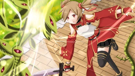 Silica (Sword Art Online) Anime Sword Art Online HD Desktop Wallpaper | Background Image