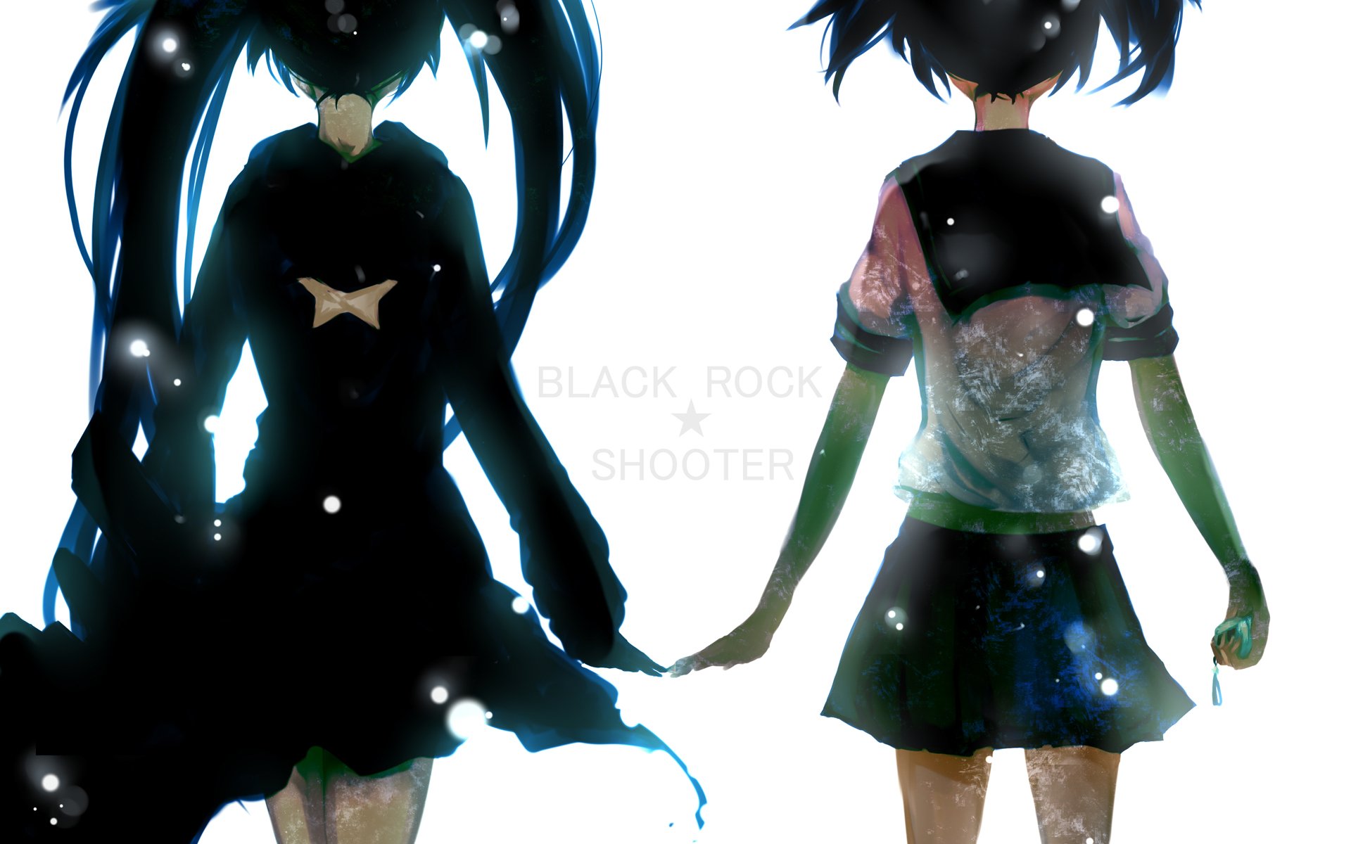 Download Mato Kuroi Anime Black Rock Shooter HD Wallpaper