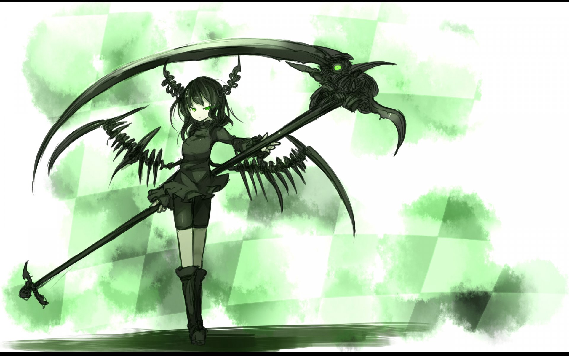 Anime Black Rock Shooter HD Wallpaper
