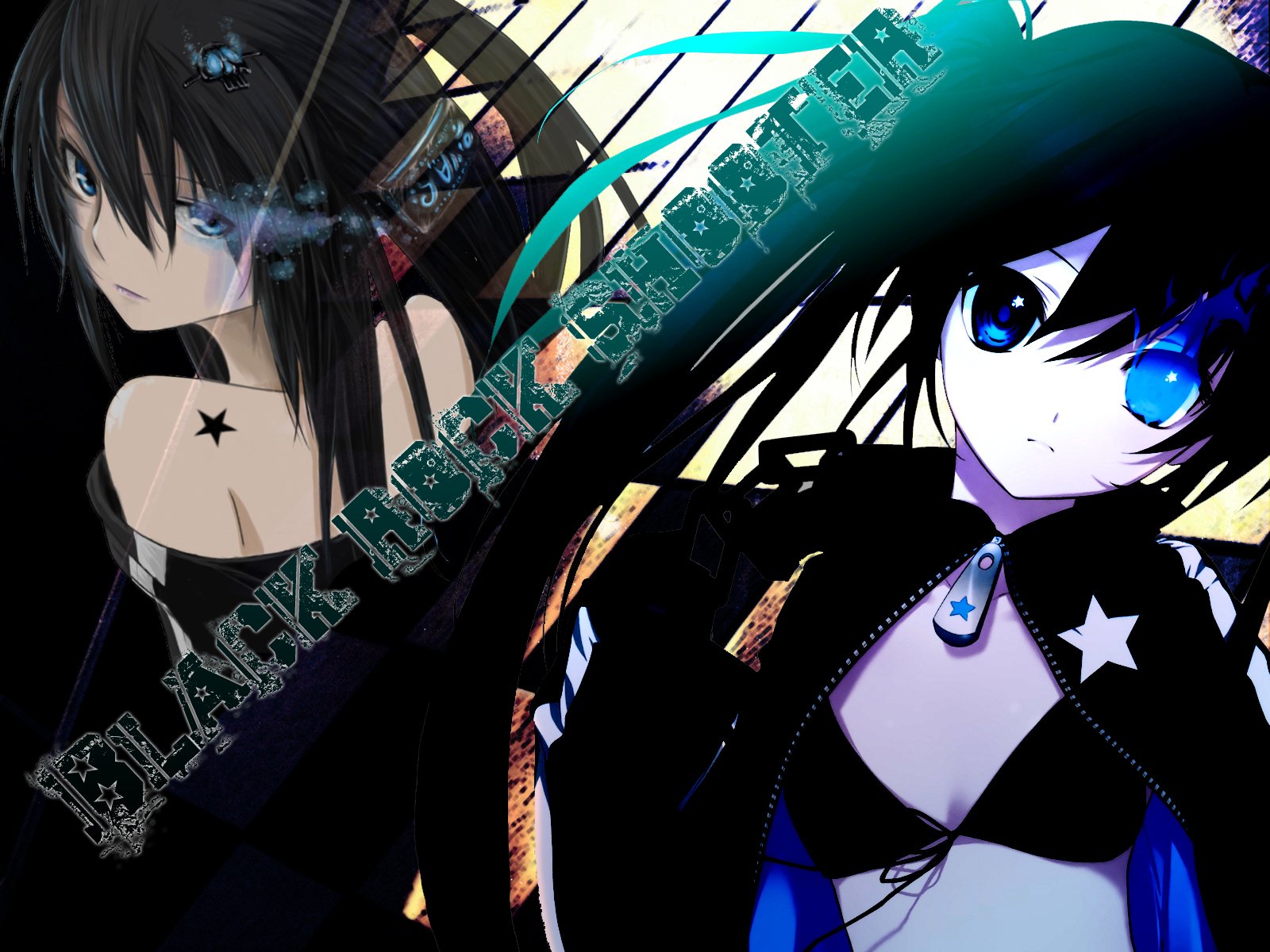 Download Anime Black Rock Shooter Wallpaper