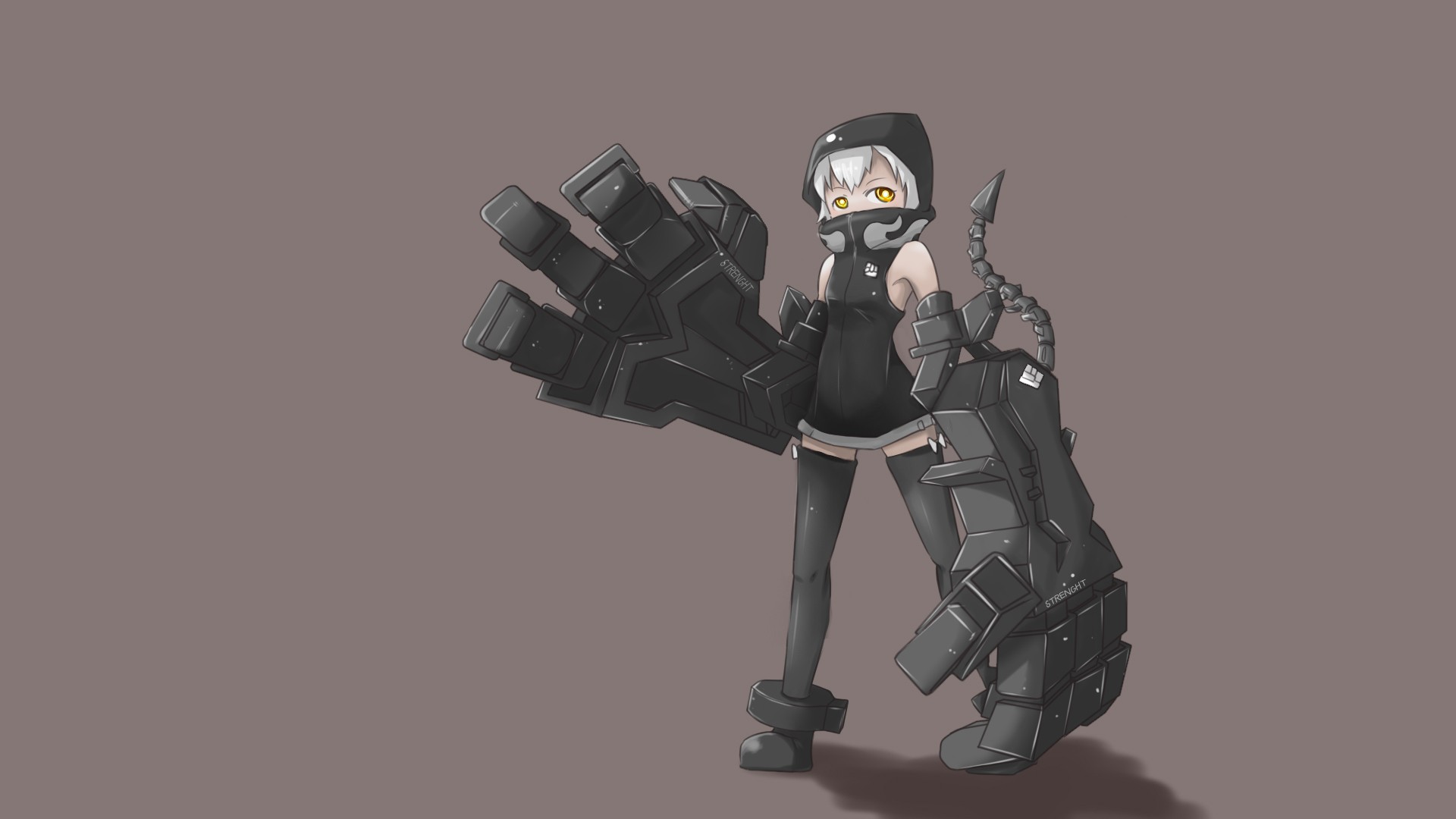 Anime Black Rock Shooter HD Wallpaper | Background Image