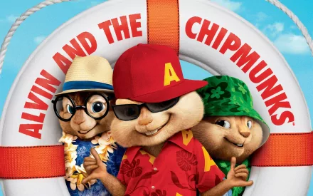 Simon (Alvin And The Chipmunks) Theodore (Alvin And The Chipmunks) Alvin (Alvin And The Chipmunks) movie Alvin and the Chipmunks: Chipwrecked HD Desktop Wallpaper | Background Image