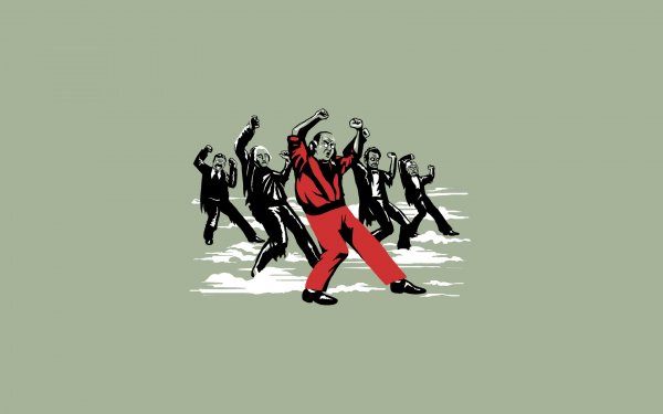 Humor Music Zombie Dance Dancing Michael Jackson HD Wallpaper | Background Image