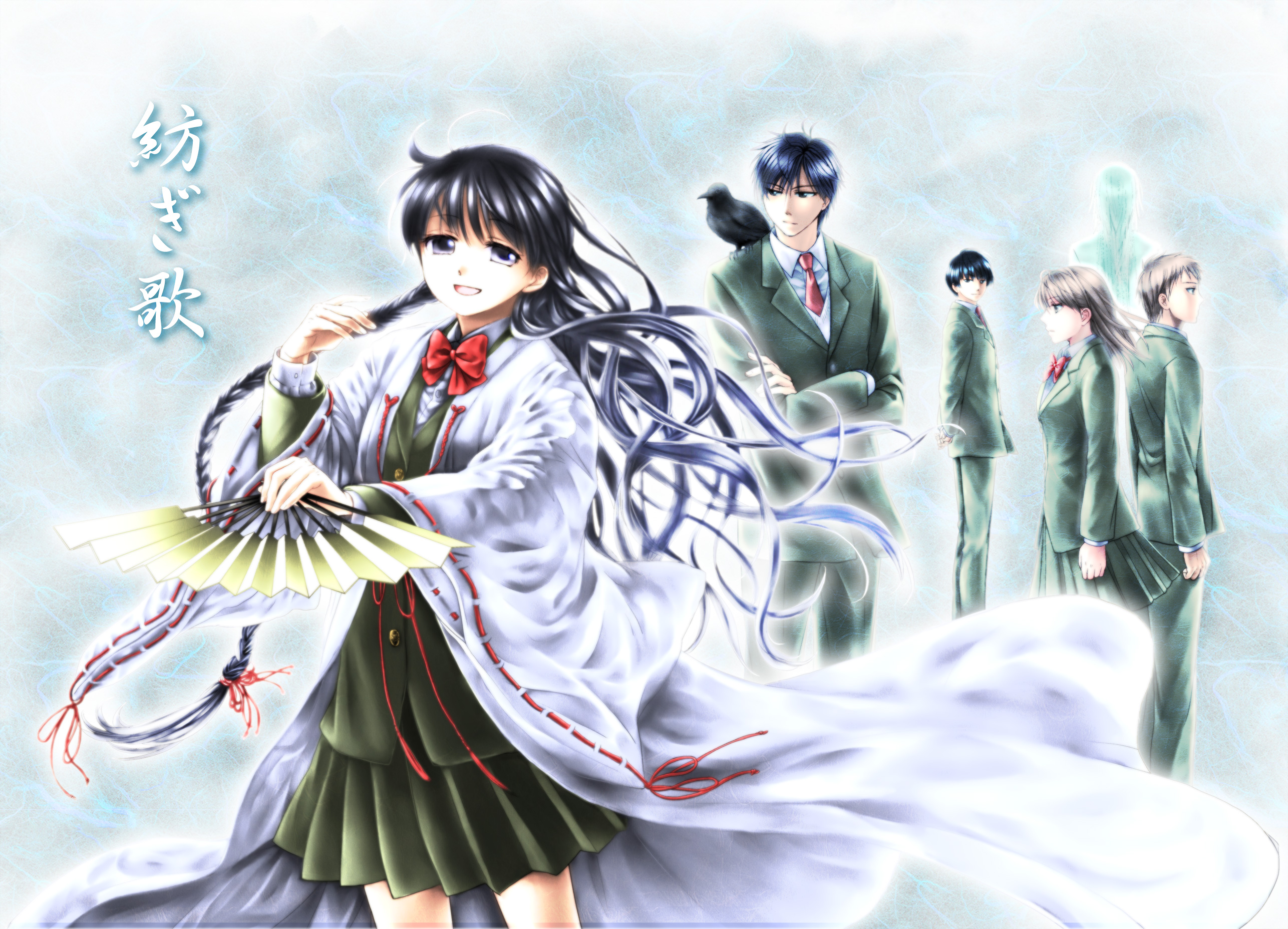 Anime Red Data Girl HD Wallpaper | Background Image