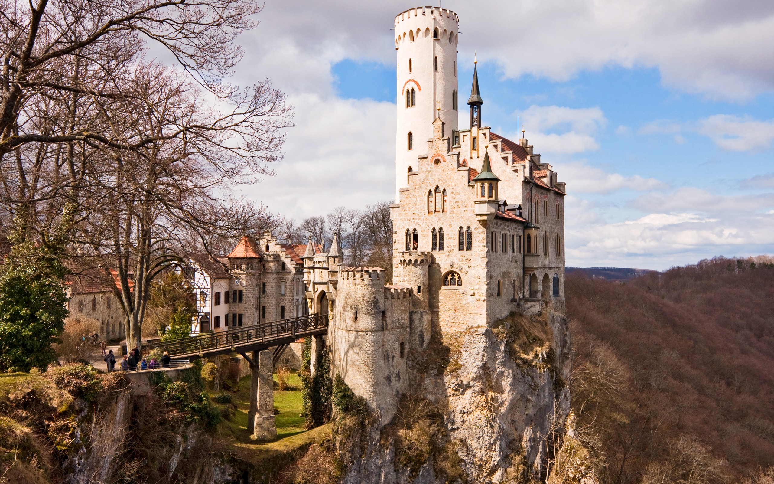 Man Made Lichtenstein Castle (Württemberg) HD Wallpaper | Background Image