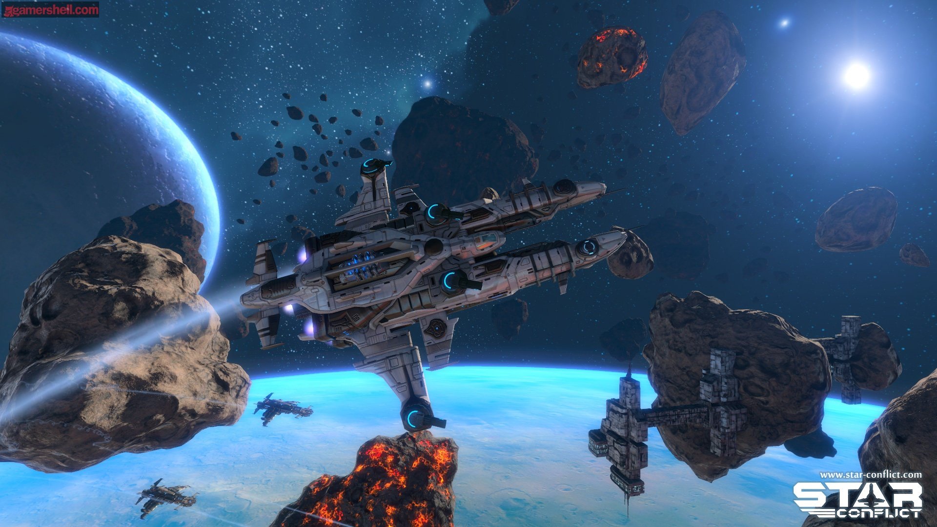 Download Video Game Star Conflict HD Wallpaper