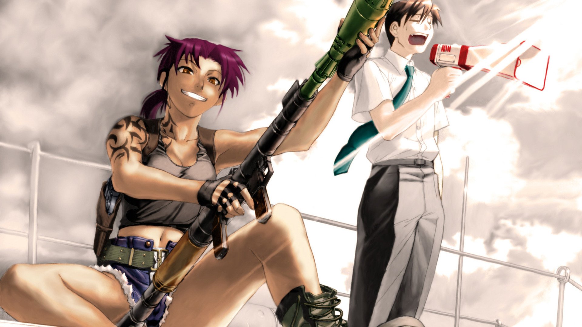 Black Lagoon Full HD Wallpaper and Background Image | 1920x1080 | ID:303982