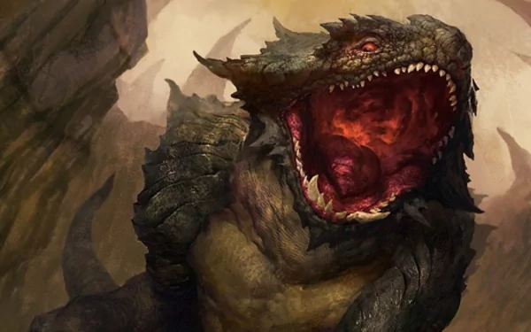 HD PC desktop wallpaper featuring a fierce, roaring dragon from the video game The Legend of Zelda: Ocarina of Time.