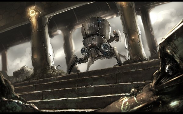 Sci Fi Robot Mecha Weapon HD Wallpaper | Background Image