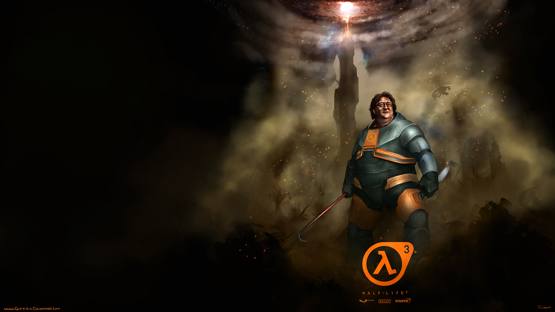 half life 3 wallpaper